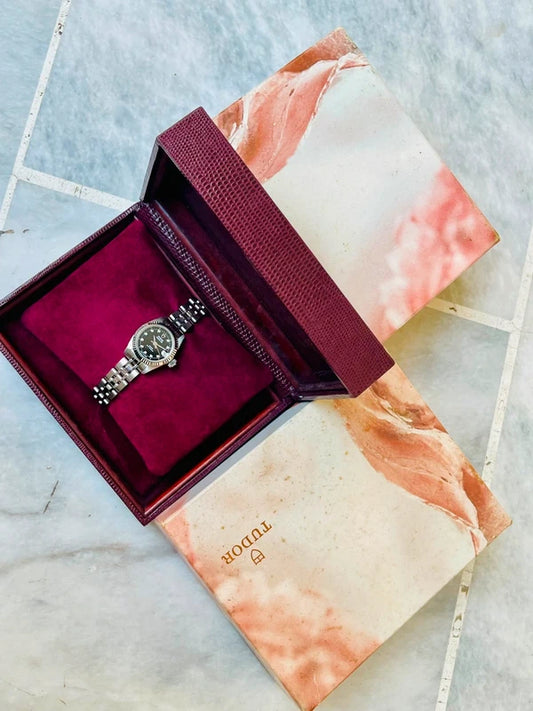 Tudor Princess Date 92414 — Diamond Dial, 25mm, With Box — photograph 1