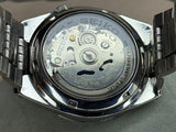 SEIKO 5 – Black Dial, Automatic, Day-Date Wristwatch (Vintage)
