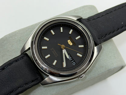 SEIKO Automatic – Black Dial, Day-Date, Dress Watch (Vintage)