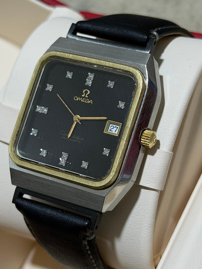 W0067 Omega Constellation watch and included box — detail 3