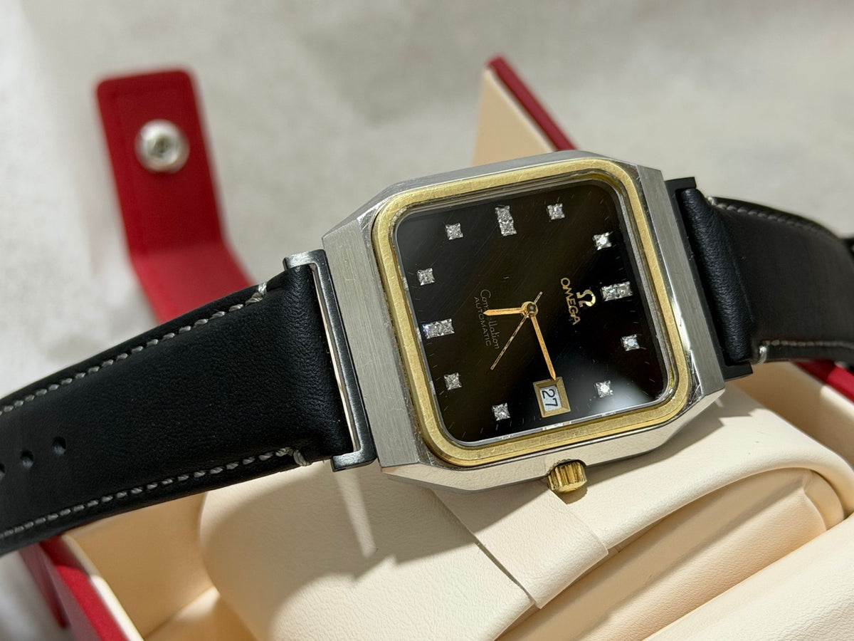 W0067 Omega Constellation watch and included box — detail 5