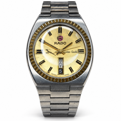 Rado Golden Gazelle Automatic — Fluted Bezel, 37mm | W0079 — main photograph