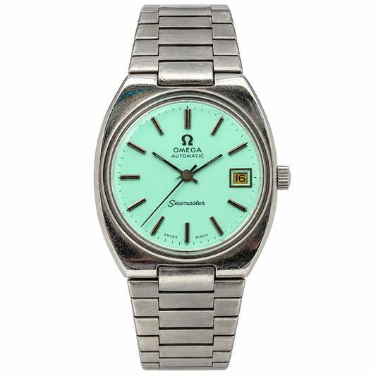 Omega Seamaster Automatic — Turquoise Dial, 34mm | W0093