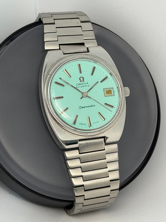 Omega Seamaster Automatic — Turquoise Dial, 34mm | W0093