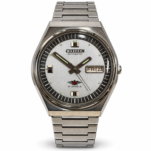 W028 — styled front photograph on white background