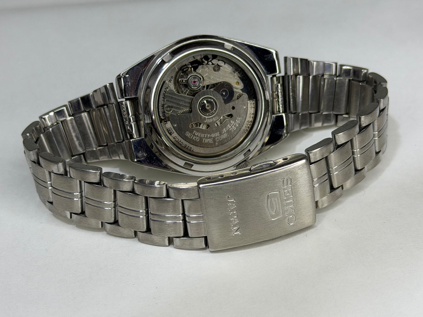 SEIKO Automatic – Black Dial, Day-Date, Sports Watch (Vintage)