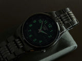 SEIKO 5 – Black Dial, Automatic, Day-Date Wristwatch (Vintage)