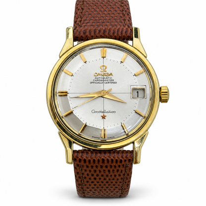 Omega Constellation 34mm — white background main photo