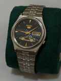Seiko vintage automatic watch with turbo dial