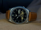 Seiko 5 Automatic Day-Date Black Dial w/ Car Motif