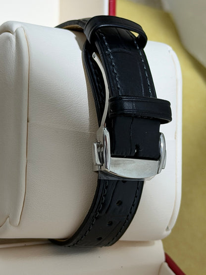 Black strap and folding clasp