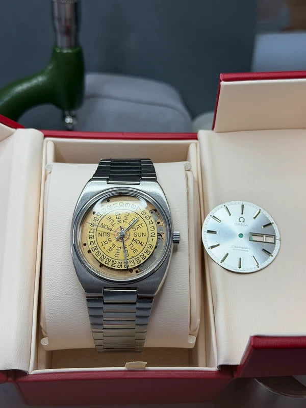 Omega Seamaster Automatic — Custom Dial-Off Configuration — photograph 2