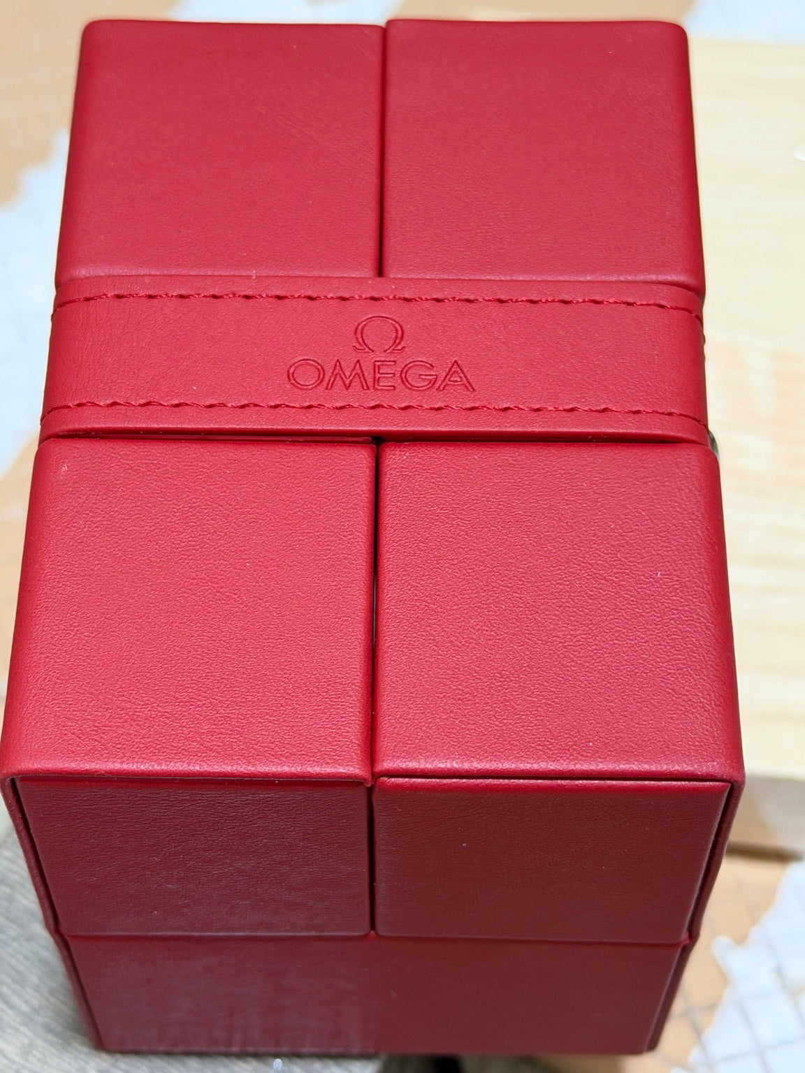 Omega Seamaster De Ville W0055 — original detail photograph
