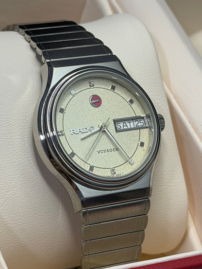 W0062 Rado Voyager — full watch angled view