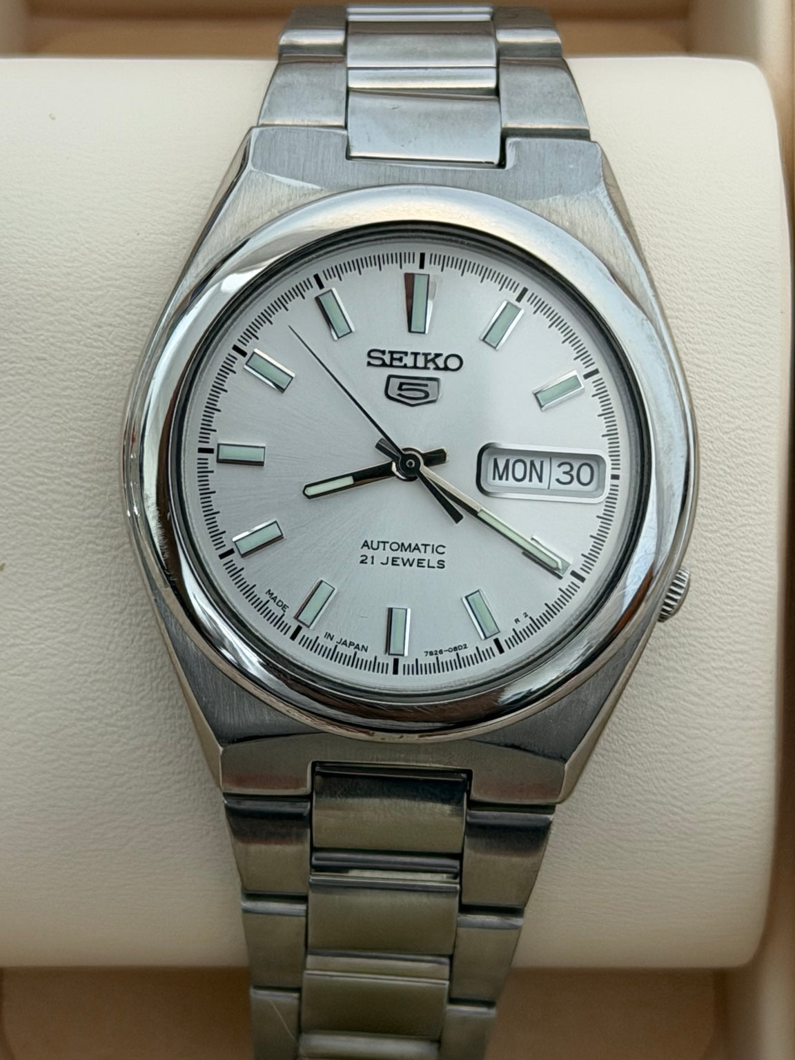 Seiko 5 W0064 original photograph 1