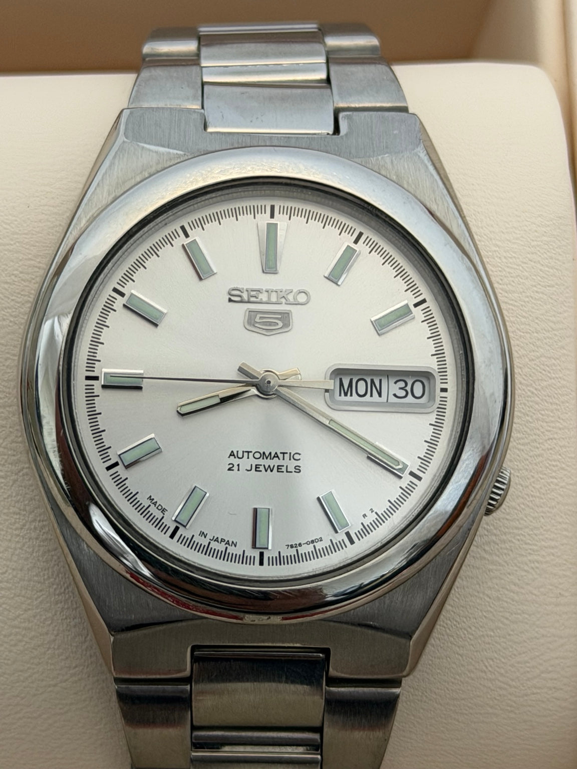 Seiko 5 W0064 original photograph 6